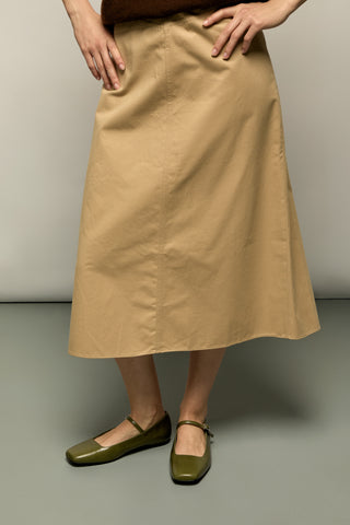 Julieta Mary Janes in Khaki Leather