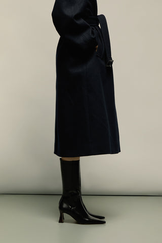 Florence Boots in Black Leather