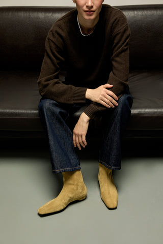 Hunter Bottines en Daim Camel