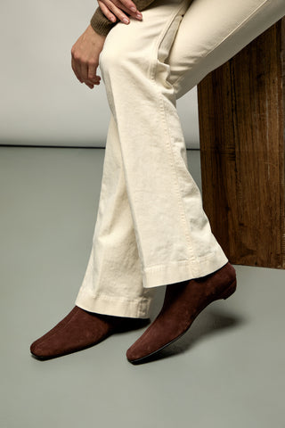 Hunter Bottines en Daim Marron