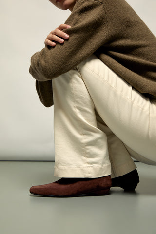 Hunter Bottines en Daim Marron