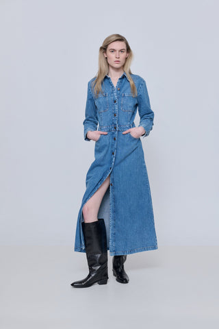 Sarah Boots in Black Leather