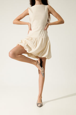 Harper Slingback Flats in Snake Print Leather