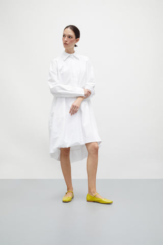 Julieta Mary Janes in Lime-coloured Patent Leather