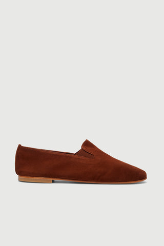 Cleo Chocolate Suede