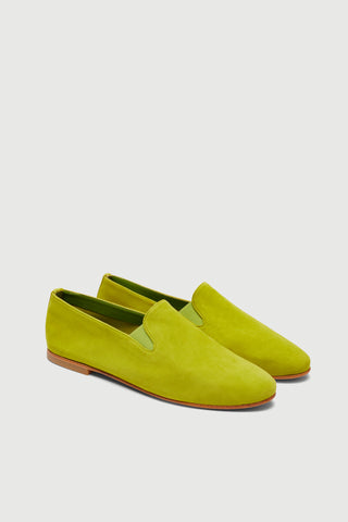 Cleo en Ante Color Lima - Talla 37