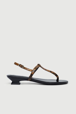 Daphne Efecto serpiente Caramelo - Talla 37