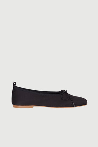 Sienna Ballerines en Satin Noir