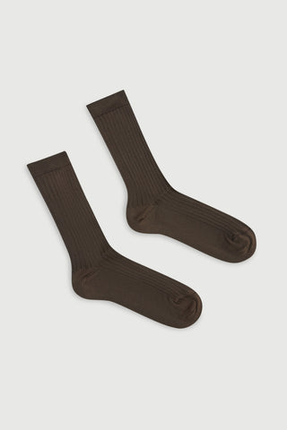 The Socks Chaussettes en Marron