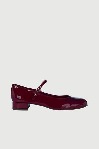 Emilia Glossy Burgundy - Size 37