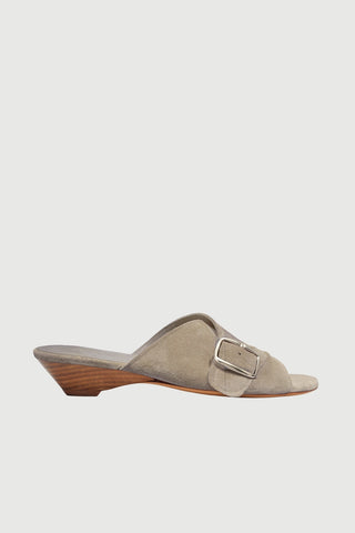 Grace Sandalias en ante beige - Talla 37