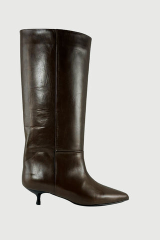 Sydney Boots in Chocolate Leather
