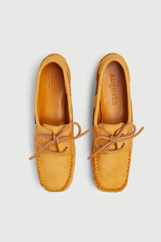 Ivy loafers in Orange Leather - Size 39