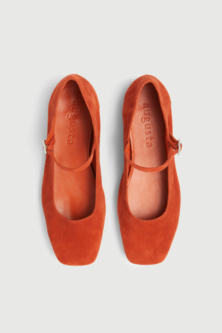 Julieta Terracotta Suede - Size 38