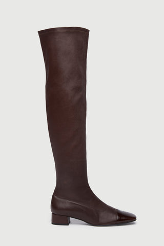 Kendall Botas en Piel color Chocolate