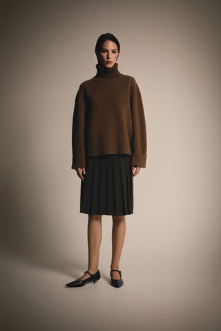Paloma Mary Janes in Black Leather
