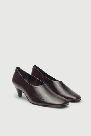 Taylor Pumps in Brown Leather