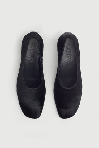 Taylor Pumps in Black Calf Hair