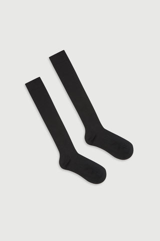 The Long Socks Black