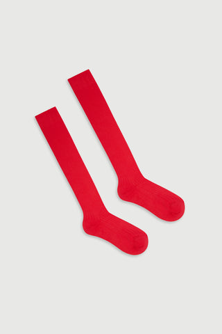 The Long Socks Red