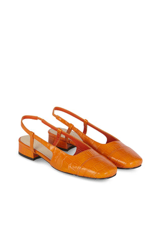 Mia Croco Mandarine - Size 41